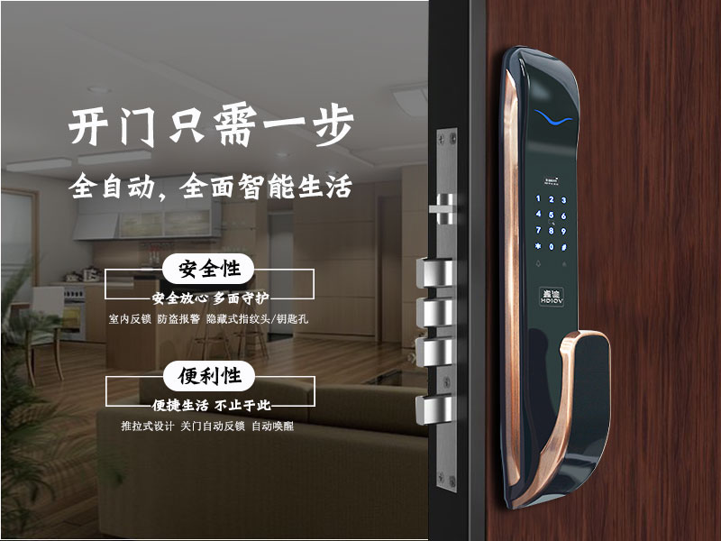 指紋密碼門鎖